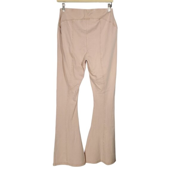Out From Under Aria Seamed Flared Pants Women's L Pink Bell-Bottom Lounge Y2K - Picture 2 of 5